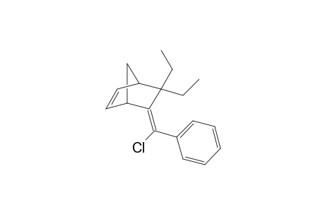 5-[(E)-alpha-Chlorobenzyliden]-6,6-diethylbicyclo[2.2.1]hept-2-ene
