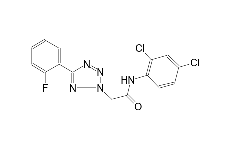 N-(2,4-dichlorophenyl)-2-[5-(2-fluorophenyl)-2H-tetraazol-2-yl]acetamide
