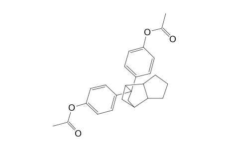 Phenol, 4,4'-(octahydro-4,7-methano-1H-inden-5-ylidene)bis-, diacetate