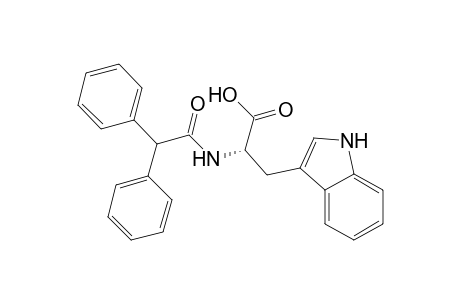 (2S)-2-(2,2-diphenylethanoylamino)-3-(1H-indol-3-yl)propanoic acid