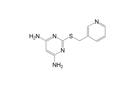 2-[(3-pyridinylmethyl)sulfanyl]-4,6-pyrimidinediamine
