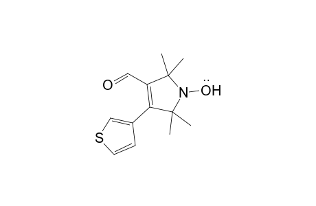 3-Formyl-2,2,5,5-tetramethyl-4-(3-thienyl)-2,5-dihydro-1H-pyrrol-1-yloxyl radical