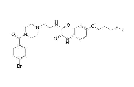 N~1~-{2-[4-(4-bromobenzoyl)-1-piperazinyl]ethyl}-N~2~-[4-(pentyloxy)phenyl]ethanediamide