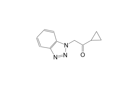 2-(1H-1,2,3-benzotriazol-1-yl)-1-cyclopropylethanone