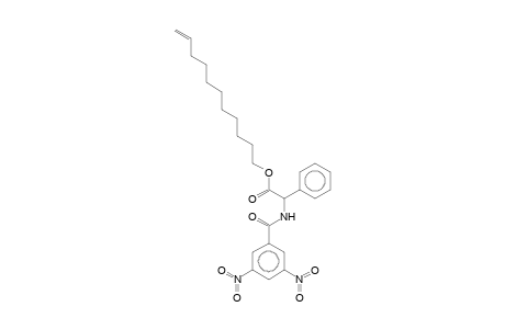Glycine, N-(3,5-dinitrobenzoyl)-2-phenyl-, (10-undecenyl) ester