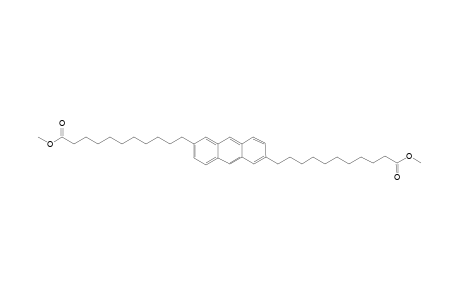 Dimethyl 11,11'-(Anthracene-2,6-diyl)bis[undecanoate]