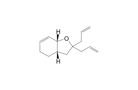 (3aS,7aR)-2,2-bis(prop-2-enyl)-3a,4,5,7a-tetrahydro-3H-1-benzofuran