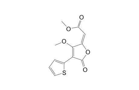 2-(Methoxycarbonylmethylene)-3-methoxy-4-thienyl-1,5-dihydrofuran-5-one