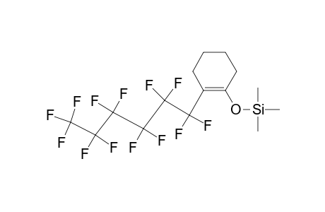 2-Perfluorohexyl-1-trimethylsiloxy-1-cyclohexene
