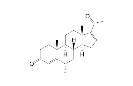 6α-methylpregna-4,16-diene-3,20-dione