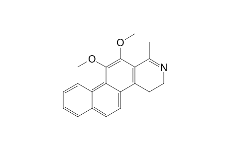 11,12-Dimethoxy-1-methyl-3,4-dihydronaphtho[2,1-f]isoquinoline