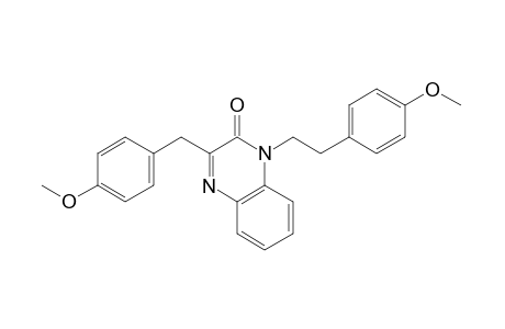 3-(p-methoxybenzyl)-1-(p-methoxyphenethyl)-2(1H)-quinoxalinone