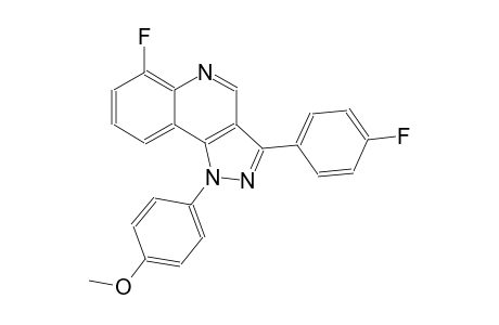 4-[6-fluoro-3-(4-fluorophenyl)-1H-pyrazolo[4,3-c]quinolin-1-yl]phenylmethyl ether
