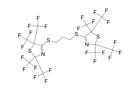 4,4'-[1,3-PROPANE-DIYL-BIS-(THIO)-BIS-[2,5-DIHYDRO-2,2,5,5-TETRAKIS-(TRIFLUOROMETHYL)-THIAZOLE]