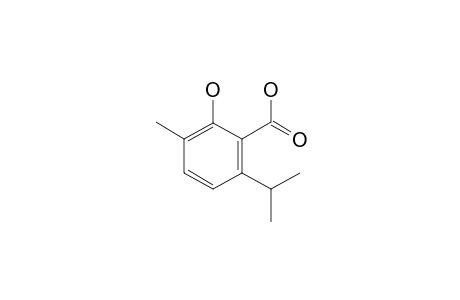 2-hydroxy-3-methyl-6-propan-2-ylbenzoic acid