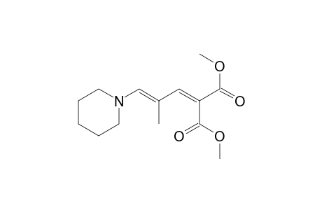 Propanedioic acid, 2-[2-methyl-3-(4-piperidyl)-2-propenylidene]-, dimethyl ester
