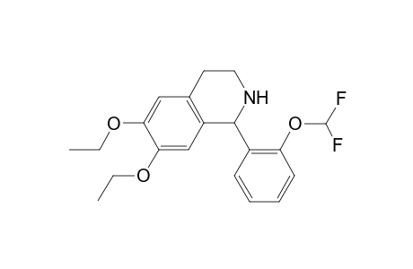 1-(2-Difluoromethoxy-phenyl)-6,7-diethoxy-1,2,3,4-tetrahydro-isoquinoline