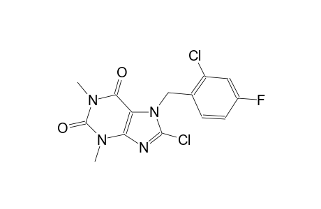 1H-purine-2,6-dione, 8-chloro-7-[(2-chloro-4-fluorophenyl)methyl]-3,7-dihydro-1,3-dimethyl-