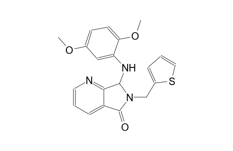 5H-pyrrolo[3,4-b]pyridin-5-one, 7-[(2,5-dimethoxyphenyl)amino]-6,7-dihydro-6-(2-thienylmethyl)-