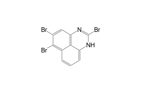 2,5,6-tribromo-1H-perimidine