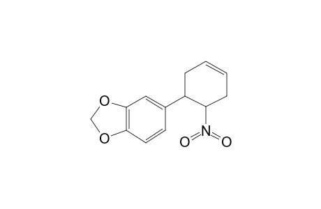 4-Nitro-5-(3,4-methylenedioxyphenyl)cyclohexene