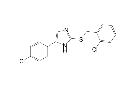 2-[(o-chlorobenzyl)thio]-5-(p-chlorophenyl)imidazole