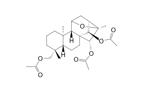 ENT-14-ALPHA,15-BETA,19-TRIACETOXY-11-ALPHA,16-ALPHA-EPOXY-KAURANE