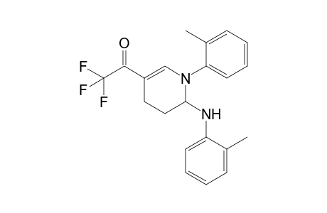 1-(2-Methylphenyl)-6-(2-methylphenylamino)-3-trifluoroacetyl-1,4,5,6-tetrahydropyridine