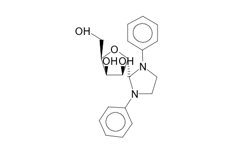 1,3-Diphenyl-2-a-d-lyxofuranosyl-imidazolidine