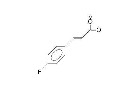 4'-Fluoro-cinnamate anion