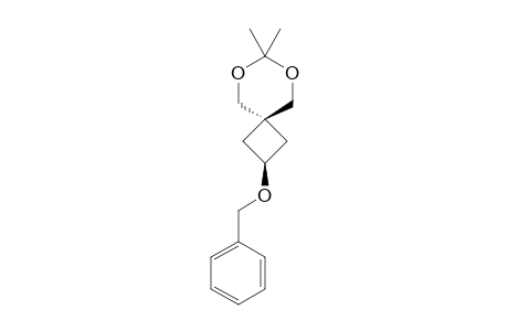 2-BETA-(BENZYLOXY)-7,7-DIMETHYL-6,8-DIOXASPIRO-[3.5]-NONANE