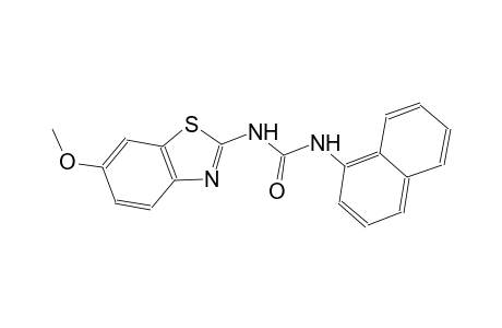 N-(6-methoxy-1,3-benzothiazol-2-yl)-N'-(1-naphthyl)urea