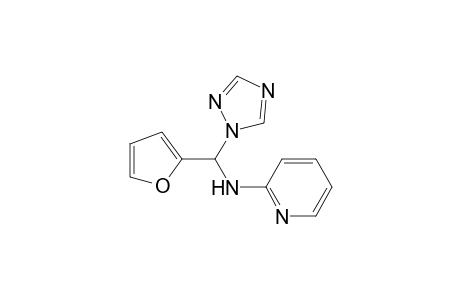 N-[2-Furyl(1H-1,2,4-triazol-1-yl)methyl]-2-pyridinamine