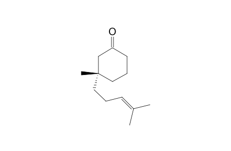 (R)-3-Methyl-3-(4-methyl-pent-3-enyl)-cyclohexanone