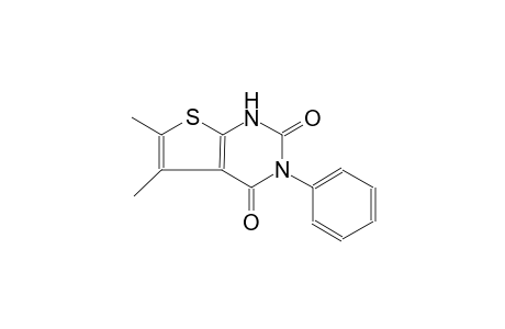 thieno[2,3-d]pyrimidine-2,4(1H,3H)-dione, 5,6-dimethyl-3-phenyl-