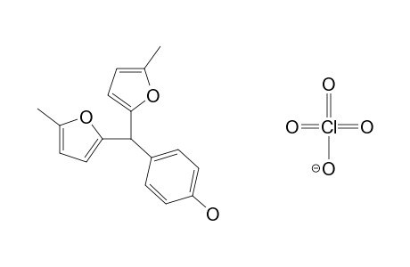 4-HYDROXYPHENYL-BIS-(5-METHYL-2-FURYL)-METHYL_PERCHLORATE
