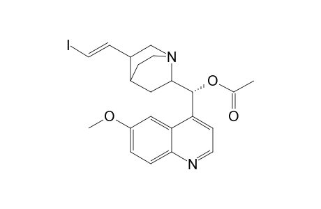 (9R)-11-Iodo-9-acetoxy-6'-methoxycinchonane