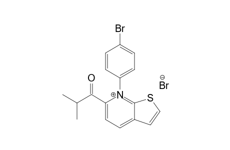 6-(Isopropoyl)-N-(4-bromophenyl)thieno[2,3-b]pyridinium Bromide
