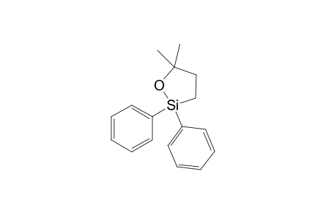 5,5-Dimethyl-2,2-diphenyl-1,2-oxasilolane