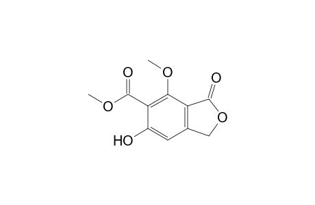 6-Hydroxy-3-keto-4-methoxy-phthalan-5-carboxylic acid methyl ester
