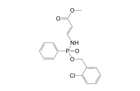 (E)-P-2-Chlorophenylmethoxy-P-phenyl-N-(methyl acrylate)phosphonamide