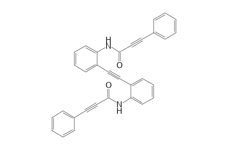 N,N'-[(Ethynediyl)dibenzene-2,1-diyl]-bis(3'-phenylprop-2'-ynamide)