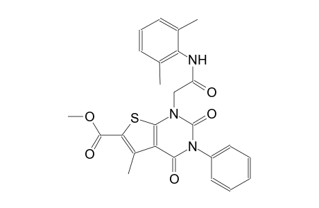 thieno[2,3-d]pyrimidine-6-carboxylic acid, 1-[2-[(2,6-dimethylphenyl)amino]-2-oxoethyl]-1,2,3,4-tetrahydro-5-methyl-2,4-dioxo-3-