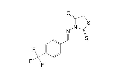 2-thioxo-3-({(E)-[4-(trifluoromethyl)phenyl]methylidene}amino)-1,3-thiazolidin-4-one