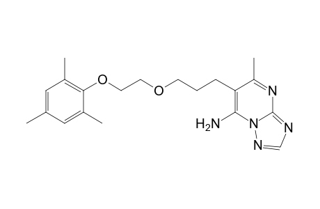 [1,2,4]Triazolo[1,5-a]pyrimidin-7-amine, 5-methyl-6-[3-[2-(2,4,6-trimethylphenoxy)ethoxy]propyl]-