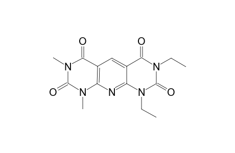 1,3-Dimethyl-7,9-diethylpyrido[2,3-d:6,5-d']diimidine-2,4,6,8-tetraone