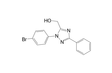 1-(p-bromophenyl)-3-phenyl-1H-1,2,4-triazole-5-methanol