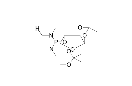 TETRAMETHYLDIAMIDO(1,2;5,6-DI-O-ISOPROPYLIDENE-ALPHA-D-GLUCOFURANOSO-3)PHOSPHITE