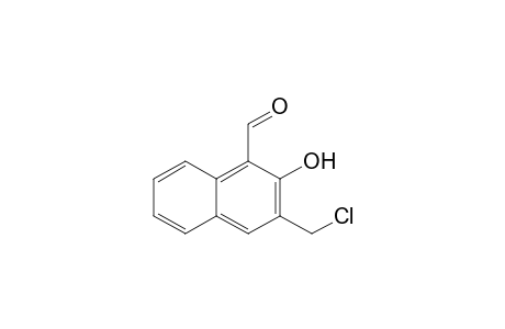 3-(chloromethyl)-2-hydroxy-1-naphthalenecarboxaldehyde