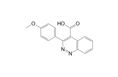 4-Cinnolinecarboxylic acid, 3-(p-methoxyphenyl)-